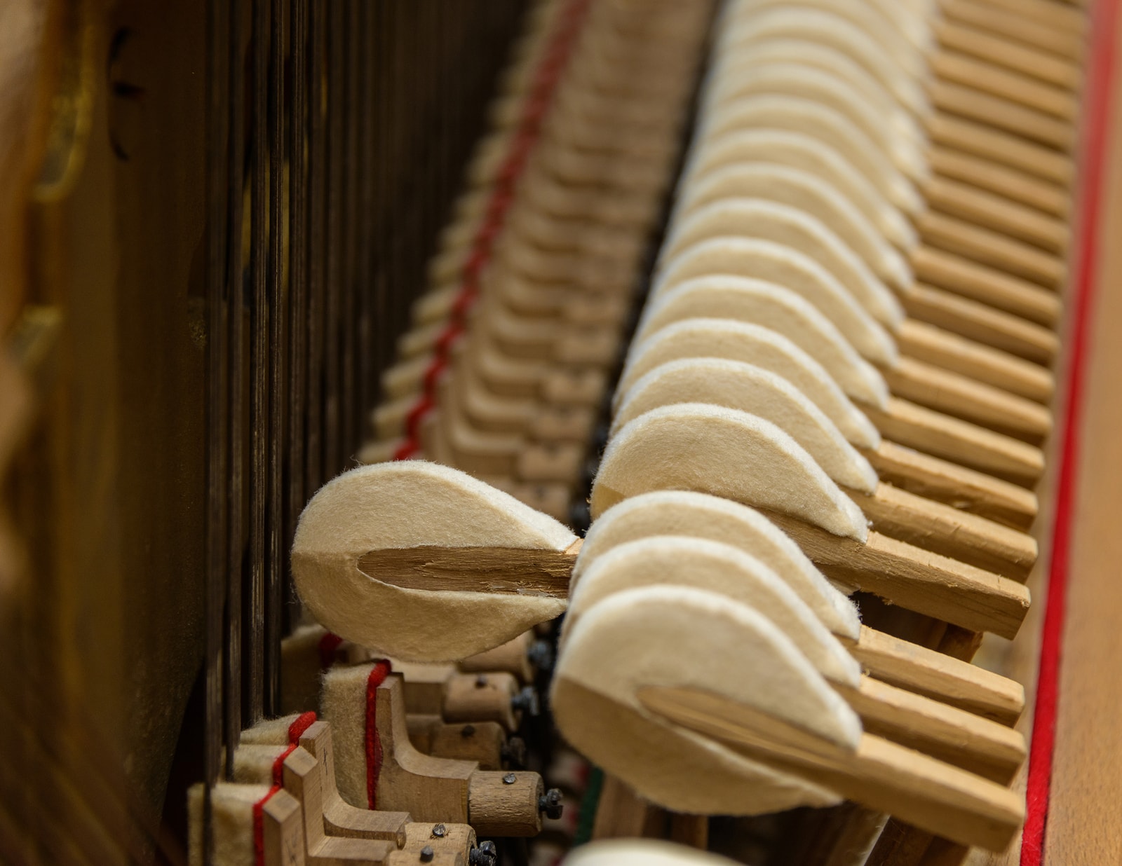 The Anatomy of Piano Hammers