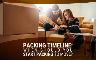Packing Timeline: When Should You Start Packing to Move?