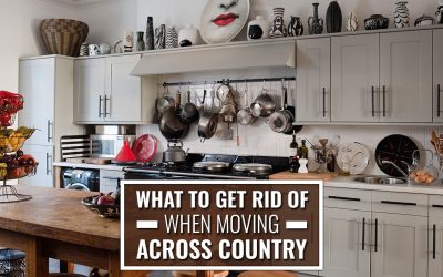What to Get Rid of When Moving Across Country